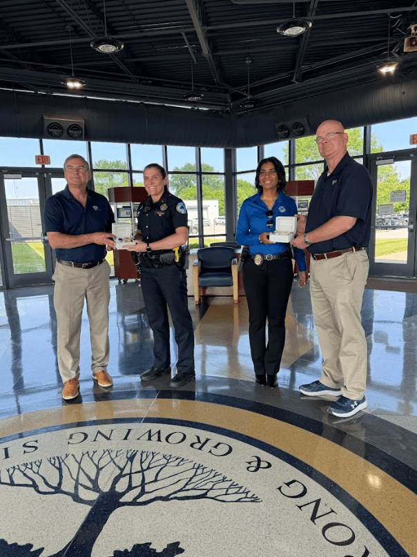 Celebrating Local Heroes: Elizabethtown Officers Honored Through “On Watch” Raffle